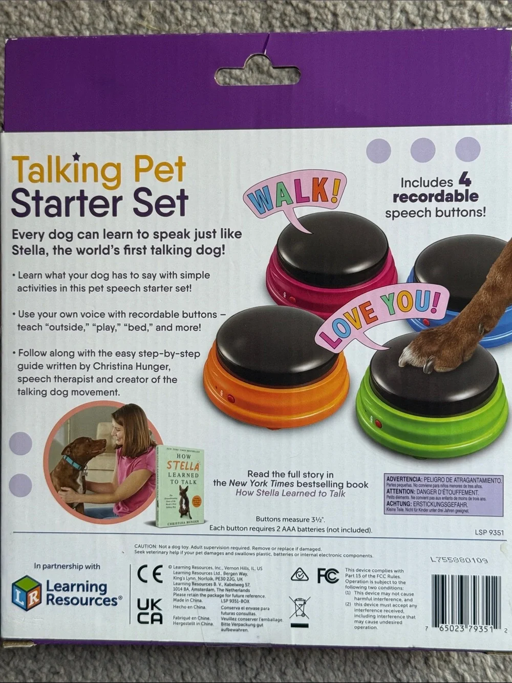 Hunger For Words Talking Pet Starter Set!